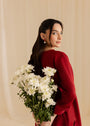 Brick red Kurta Set for Women