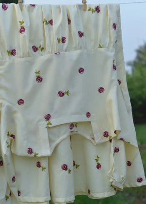 Cream Frock for Women
