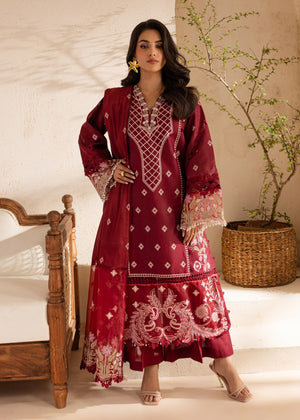 Maroon Unstitched for Women