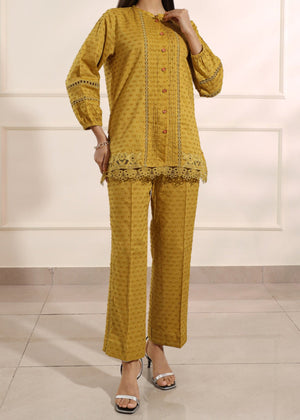Mustard Kurta Set for Women