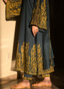 Yale blue Kurta Set for Women