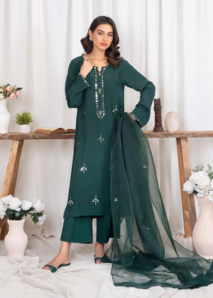 Green Kurta Set for Women