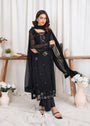 Black Kurta Set for Women