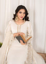 Off-white Kurta Set for Women