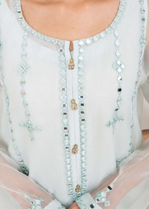 Powder blue Kurta Set for Women