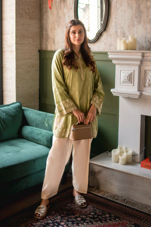 Green Kurti for Women