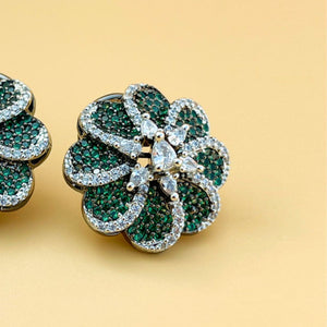 Green Studs for Women