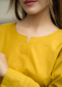 Mustard Kurta Set for Women