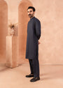 Dark blue Kurta Set for Men