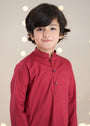 Red Kurta Set for Boy