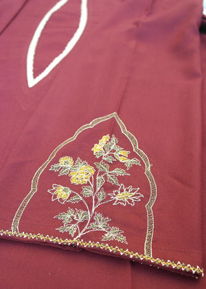 Maroon Kurta Set for Women