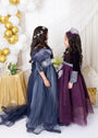Navy blue Frock for Girl