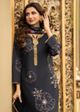 Black Kurta Set for Women