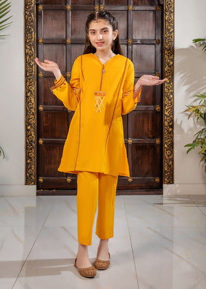 Yellow Kurta Set for Girl