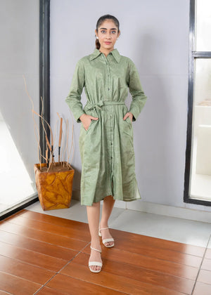 Pistachio green Dress for Women