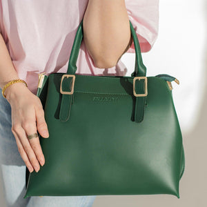 Green Shoulder Bag for Women