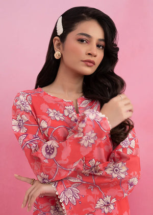 Coral red Co Ord Sets for Women