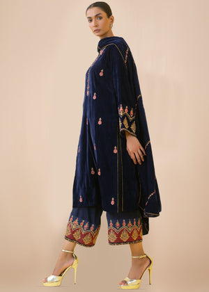 Blue Kurta Set for Women