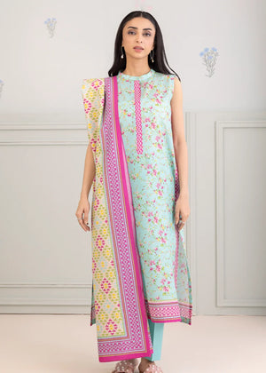 Mint green Unstitched for Women