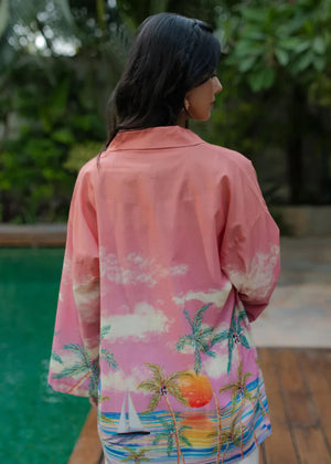 Peach pink Top for Women