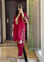 Maroon Kurta Set for Women