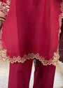 Maroon Kurta Set for Women