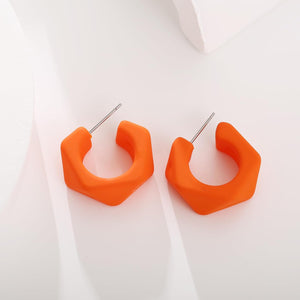 Orange Earrings for Women