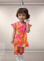 Multi Short Frock for Girl