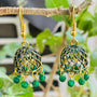 Green Earrings for Women
