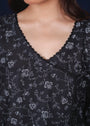 Black Angrakha for Women
