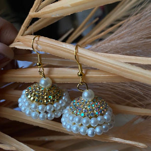 White Earrings for Women