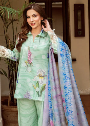 Tea green Unstitched for Women