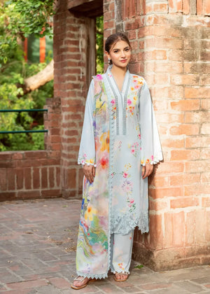Ice blue Unstitched for Women