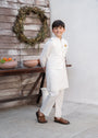 Off-white Waistcoat for Boy