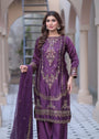 Purple Kurta Set for Women