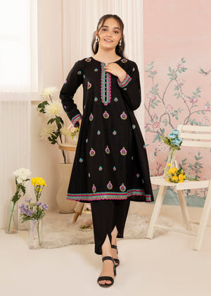 Black Short Frock for Girl
