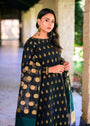 Black Kurta Set for Women