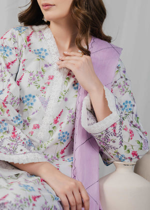 White Kurta Set for Women