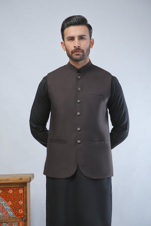 Brown Waistcoat for Men