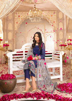 Blue Kurta Set for Women