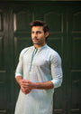 Ice blue Kurta Set for Men