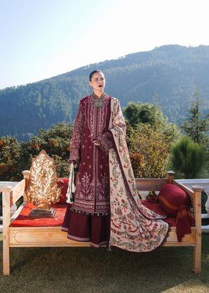 Maroon Kurta Set for Women