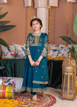 Blue Pishwas for Girl