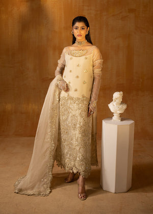 Off-white Kurta Set for Women