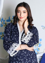 Navy blue Unstitched for Women