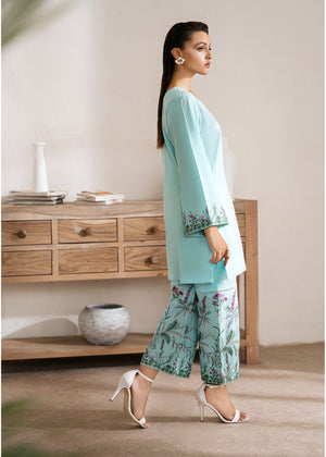 Sky blue Kurta Set for Women