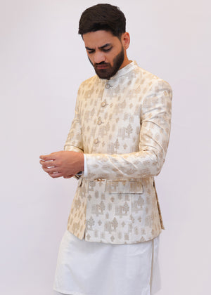 Ivory Prince Coat for Men
