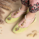 Lime Khussa for Women