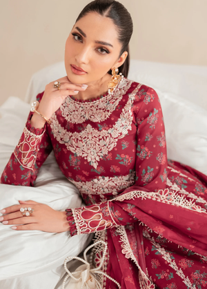 Coral red Unstitched for Women