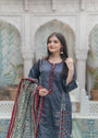 Grey Kurta Set for Women